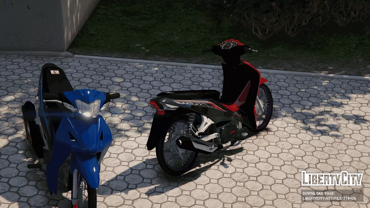 Honda Wave110i 2019 v1.0 / GTA 5