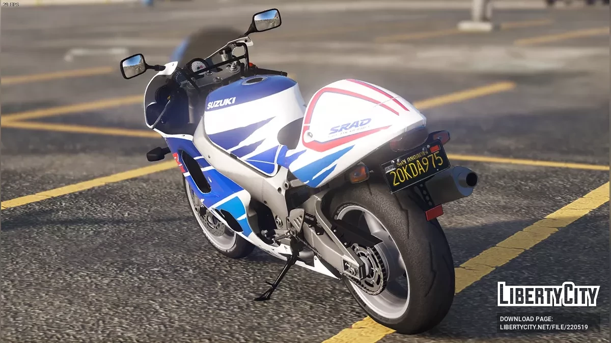 1996 Suzuki GSX-R750 SRAD V2.5 / GTA 5