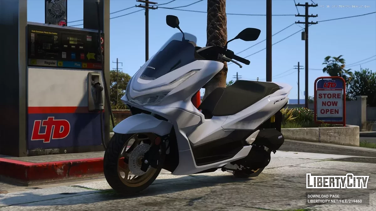 Honda PCX160 2025 v1.0 / جي تي أي 5