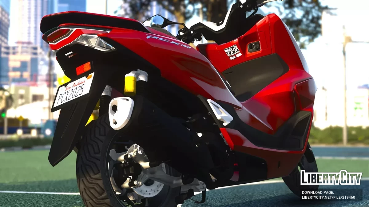 Honda PCX160 2025 v1.0 / جي تي أي 5