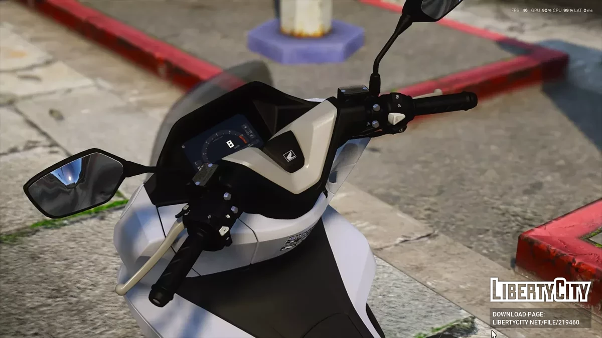 Honda PCX160 2025 v1.0 / جي تي أي 5