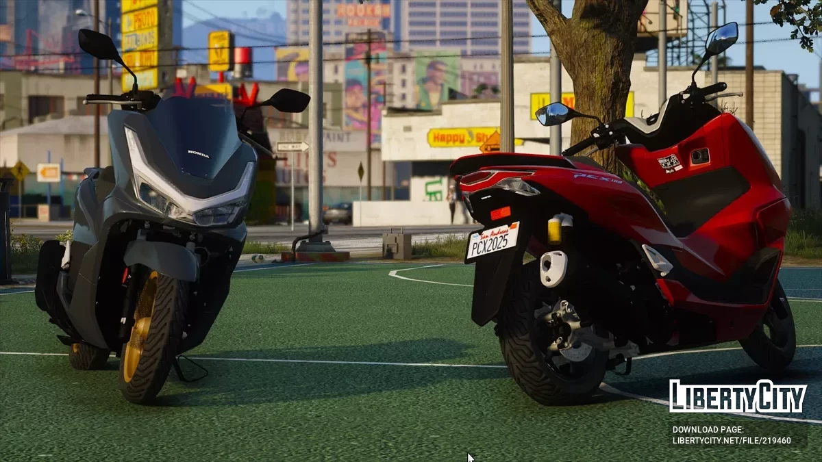 Honda PCX160 2025 v1.0 / جي تي أي 5