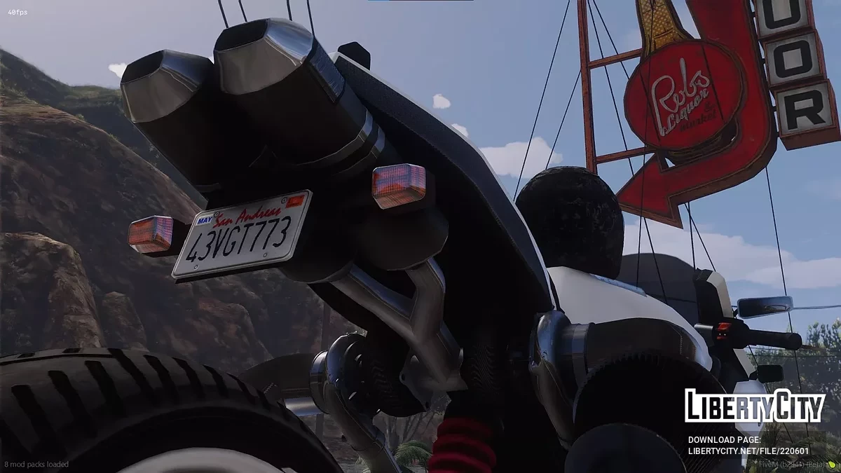 Pegassi Bati 701 Twin Turbo Drag v1.0 / GTA 5