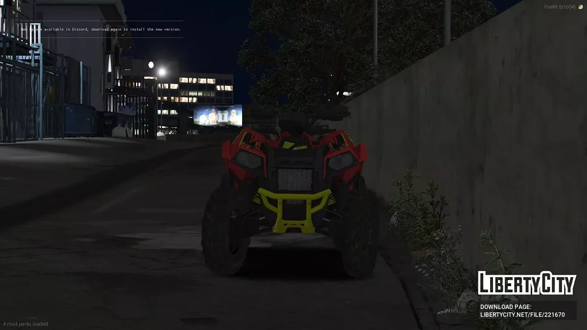 2009 Polaris 1000 Scrambler v1.0 / GTA 5