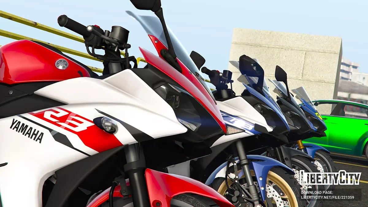 2015 Yamaha YZF-R25/R3 v3.7 / GTA 5