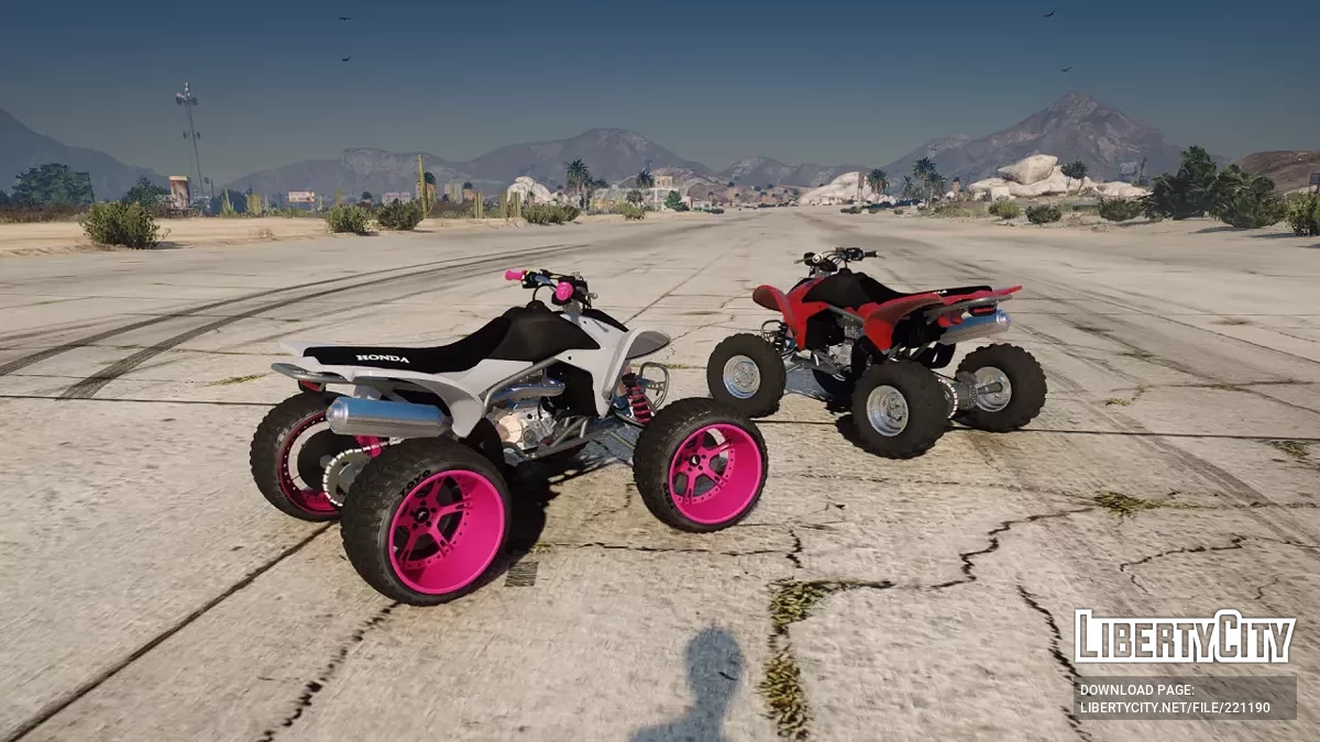 Honda TRX 450 Quad v2.0 / GTA 5