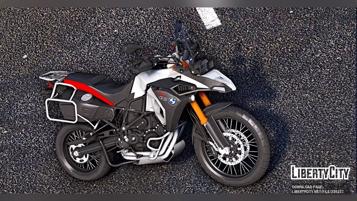 BMW F800 Macera 2018 v1.0 / GTA 5