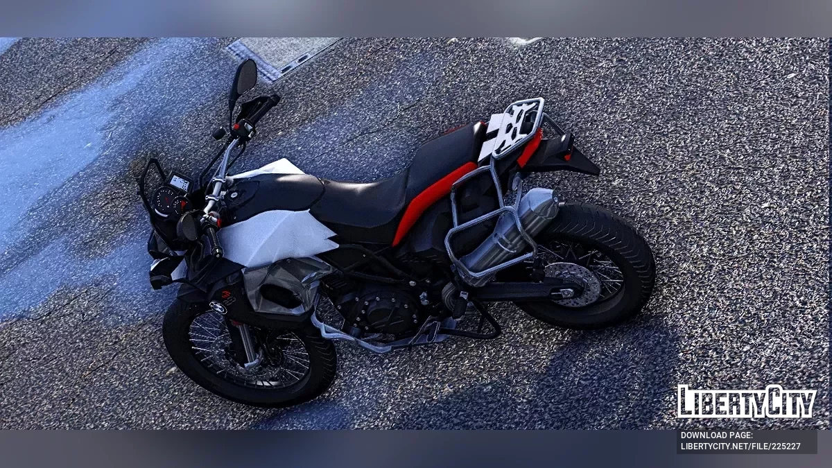 BMW F800 Macera 2018 v1.0 / GTA 5