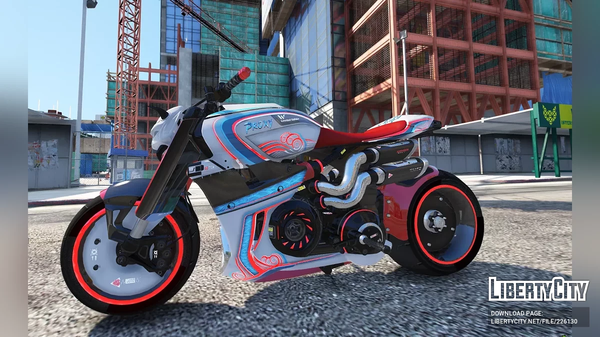 Arch Proxy Motorrad mit benutzerdefinierter Lackierung [Add-On] / GTA 5