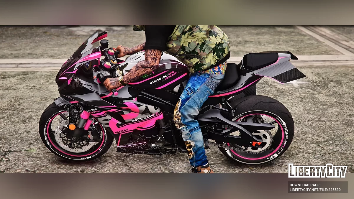 SQUID GAME - SUZUKI GSX-R1000R / GTA 5