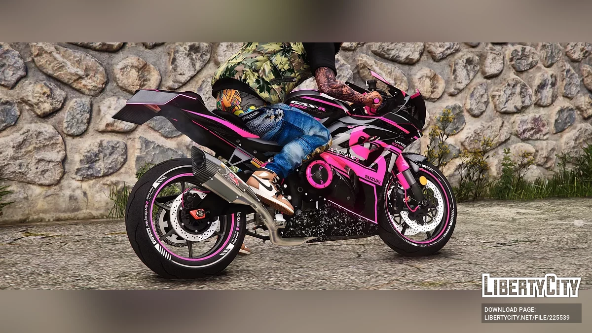 SQUID GAME - SUZUKI GSX-R1000R / GTA 5