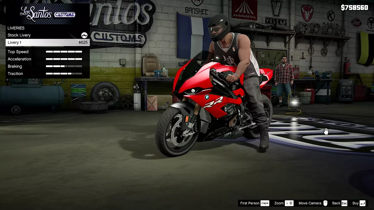 BMW S1000 RR 2019 / GTA 5