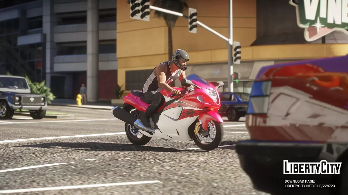 Suzuki Hayabusa GSX1300 2015 / GTA 5