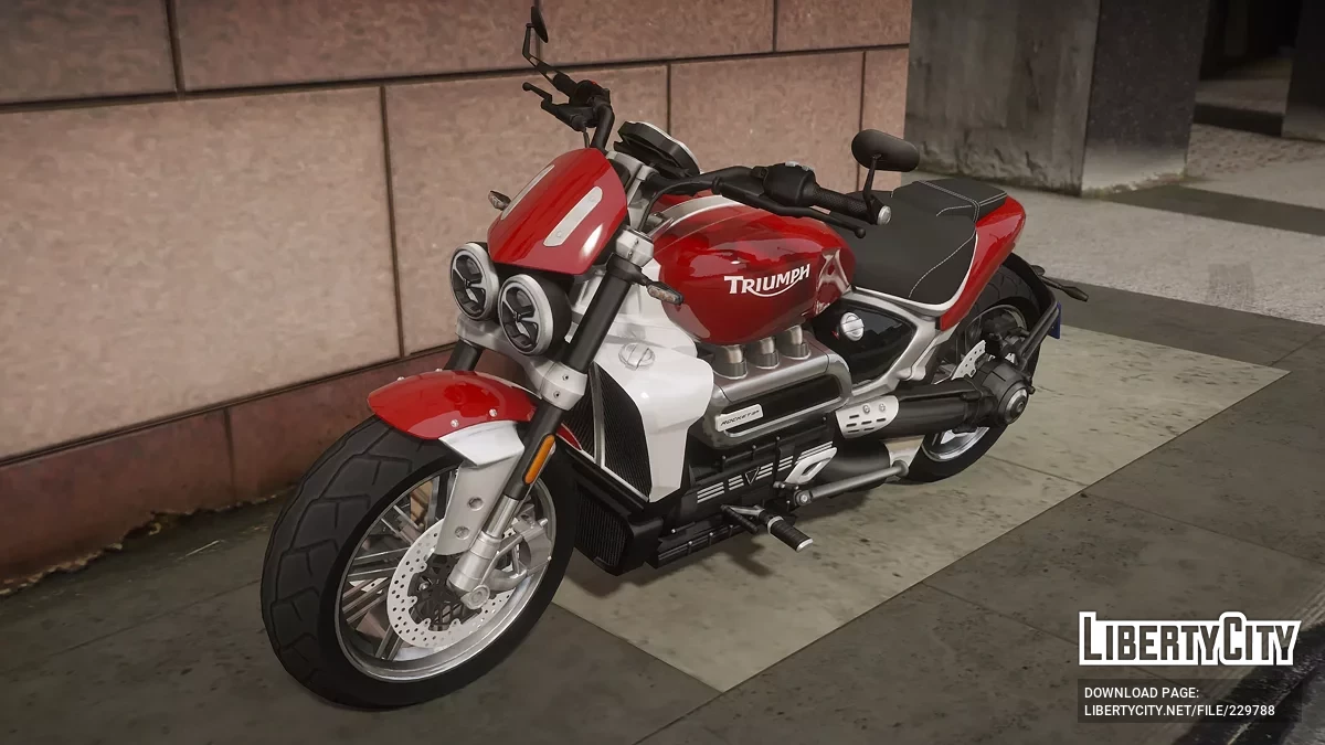 2020 Triumph Rocket 3 R v1.0 / GTA 5
