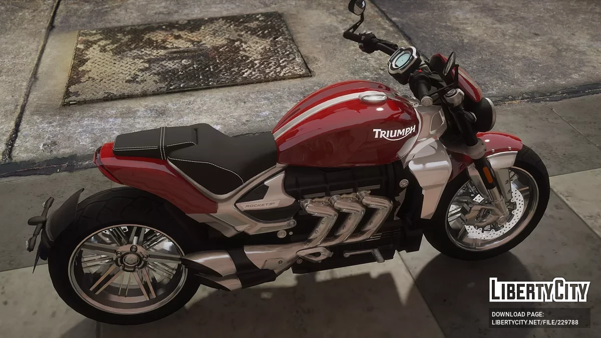 2020 Triumph Rocket 3 R v1.0 / GTA 5