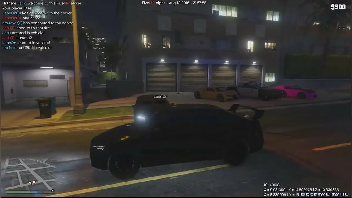 FiveMP 0.1b Стабільна / GTA 5