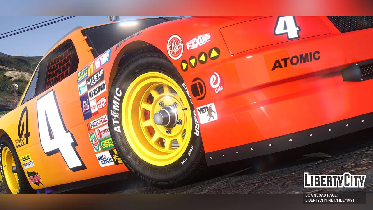 洛里友好型肌肉车轮包 [附加组件 | LOD] 3.2 / GTA 5