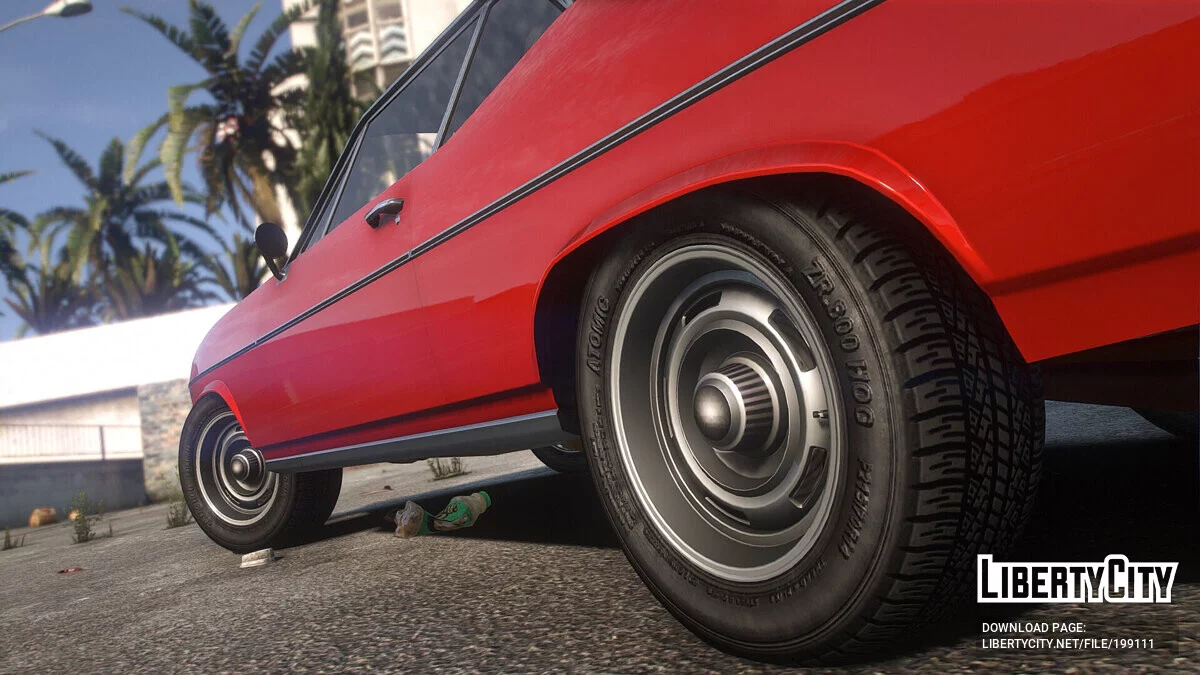 洛里友好型肌肉车轮包 [附加组件 | LOD] 3.2 / GTA 5