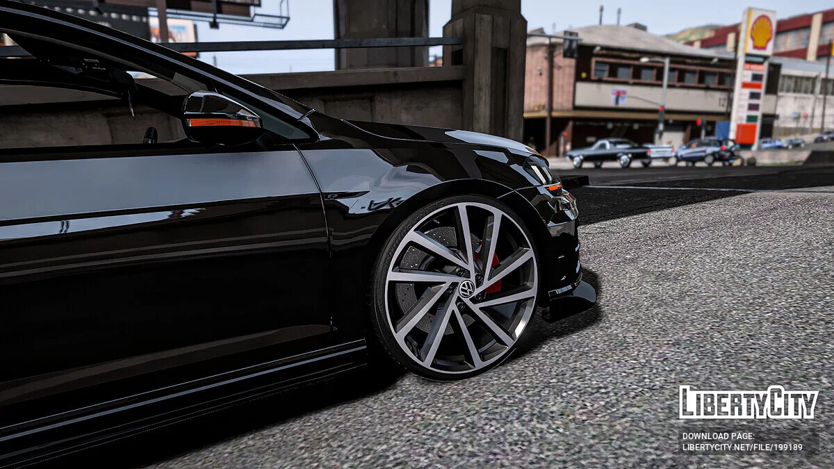 Pak Roda Volkswagen Golf 7.5R [Ganti] 1.0 / GTA 5