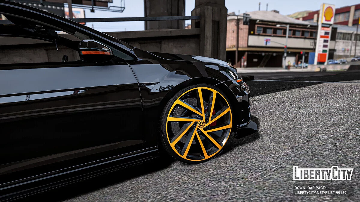 Pak Roda Volkswagen Golf 7.5R [Ganti] 1.0 / GTA 5