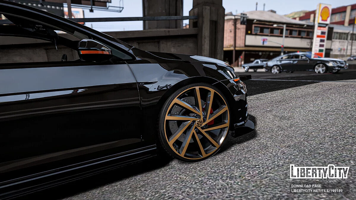 Pak Roda Volkswagen Golf 7.5R [Ganti] 1.0 / GTA 5