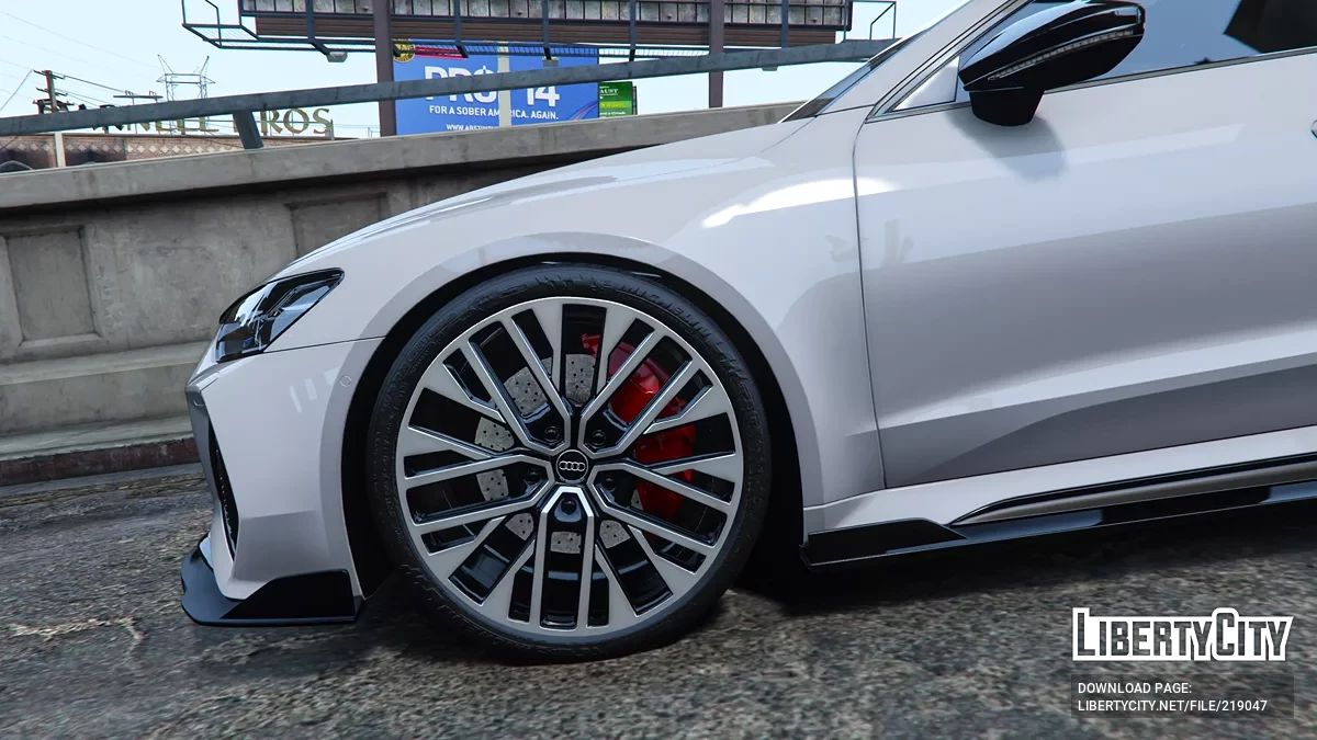 Колеса Audi A6 Sportback + Avant E-tron 2025 / GTA 5