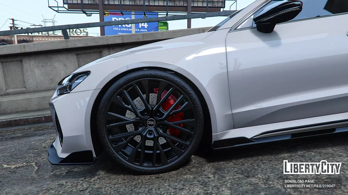 Колеса Audi A6 Sportback + Avant E-tron 2025 / GTA 5