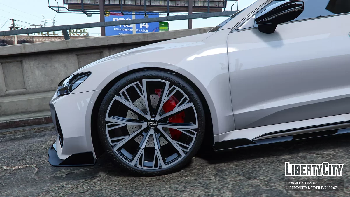 Колеса Audi A6 Sportback + Avant E-tron 2025 / GTA 5