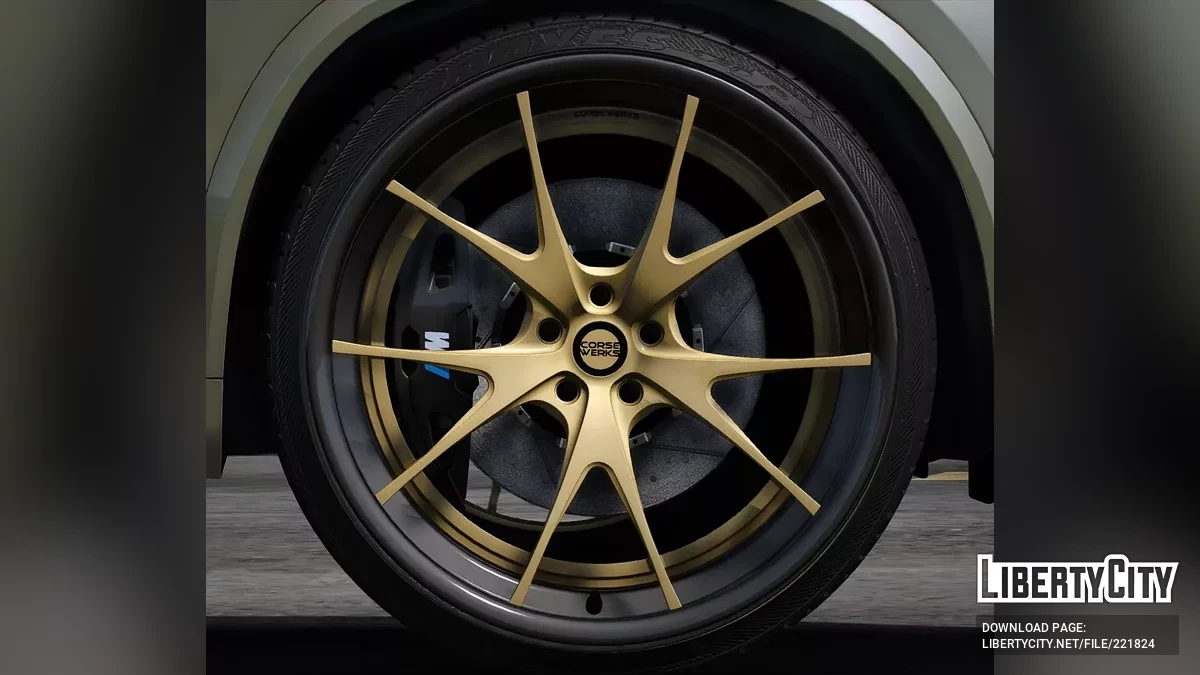 Wheel Corse Werks Duca + Toyo T1R / GTA 5
