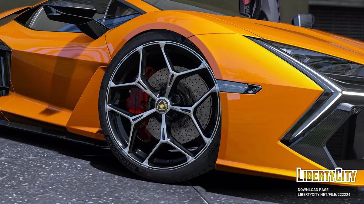 Wheel Lamborghini Revuelto 2024 / جي تي أي 5