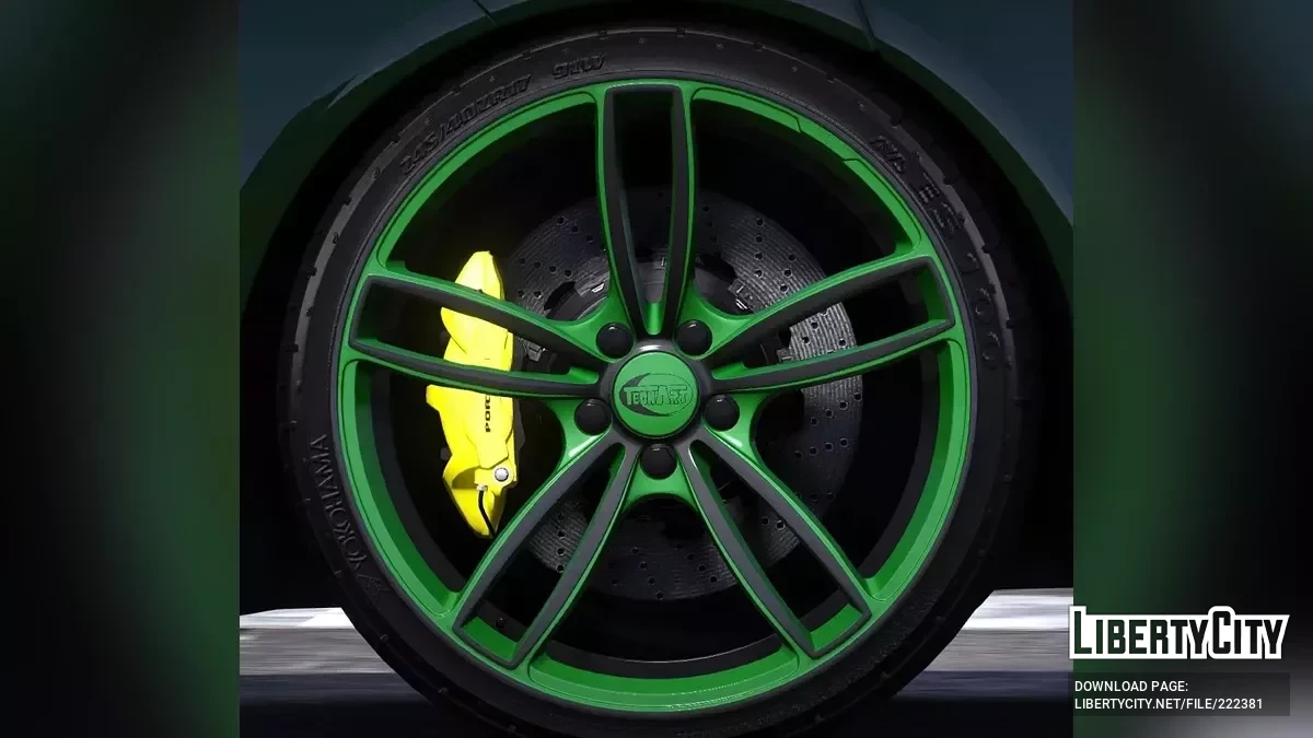 Koła Techart Formula IV + Yokohama AVS ES100 / GTA 5