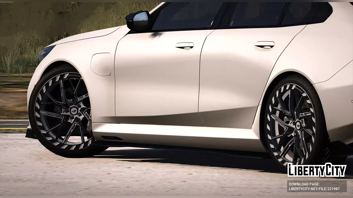 Wheel Turismo Forged DXV-R + Pirelli P-Zero Corsa Asimetrico / GTA 5