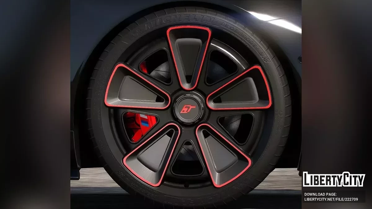 Roue Turismo Forged FP03 + Michelin Pilot Sport 4 S v1 / GTA 5