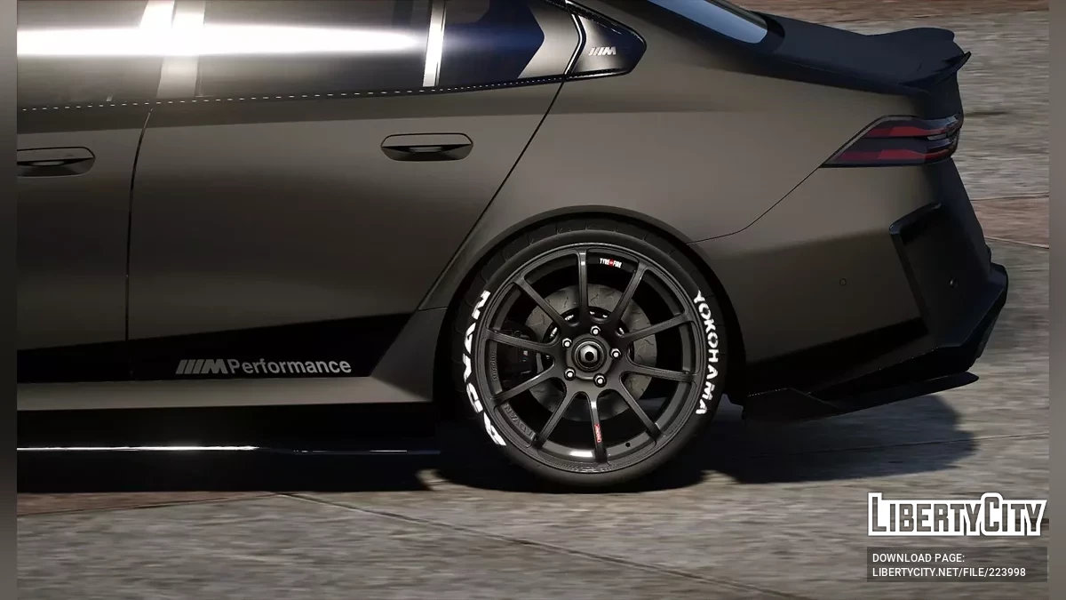 Roues Advan Racing RZ 11 + Yokohama Advan Neova AD08R v1 / GTA 5
