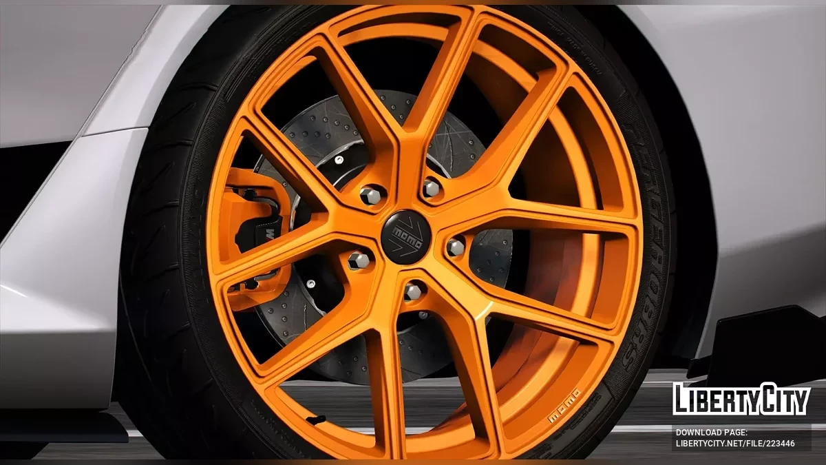 Wheel Momo RF-01 + Valino Pergea 08-RS [Replace] 1 / GTA 5