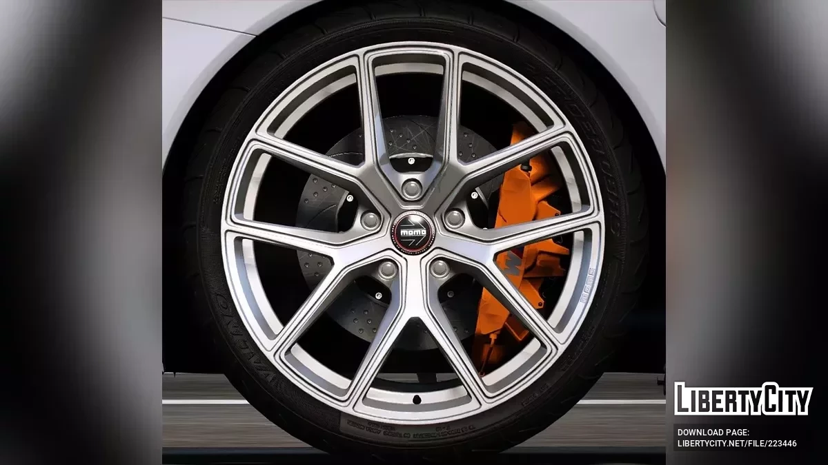 Wheel Momo RF-01 + Valino Pergea 08-RS [Replace] 1 / GTA 5