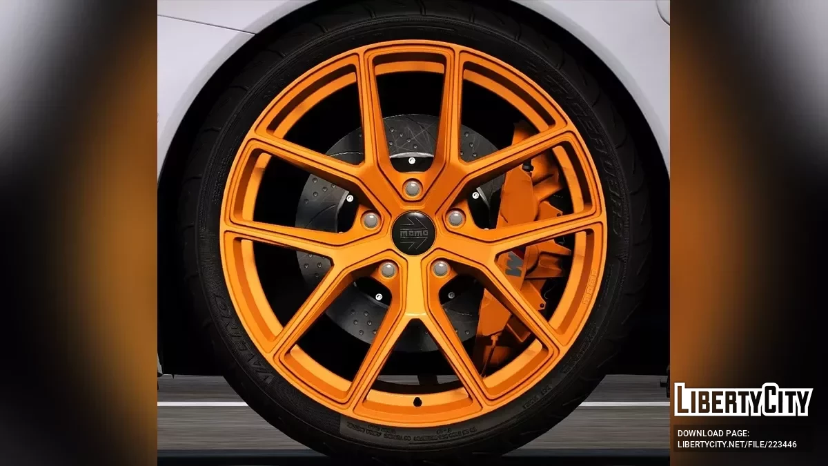 Wheel Momo RF-01 + Valino Pergea 08-RS [Replace] 1 / GTA 5