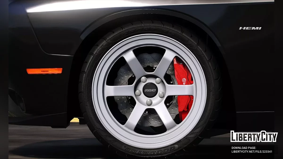 Wheel Rays Volk Racing TE37V + Goodride Sport RS v1 / GTA 5