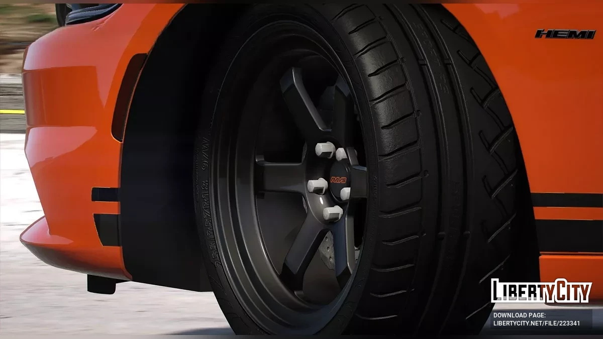 Wheel Rays Volk Racing TE37V + Goodride Sport RS v1 / GTA 5