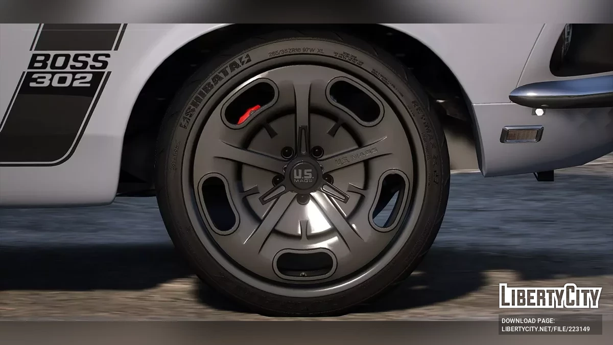 Felgi US Mags Bonneville + Shibata Rydanz Revimax R23 v1 / GTA 5