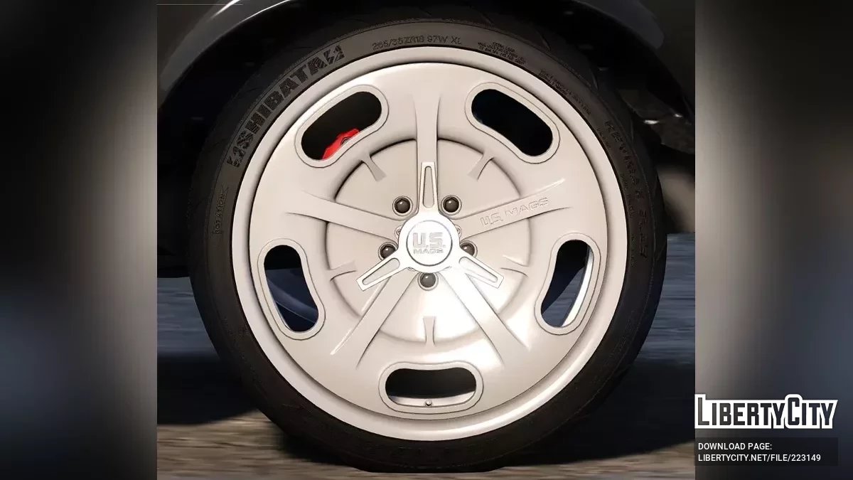 Felgi US Mags Bonneville + Shibata Rydanz Revimax R23 v1 / GTA 5