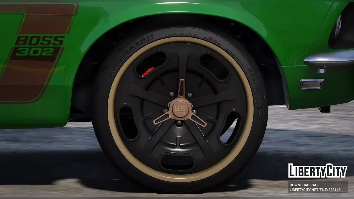 Felgi US Mags Bonneville + Shibata Rydanz Revimax R23 v1 / GTA 5