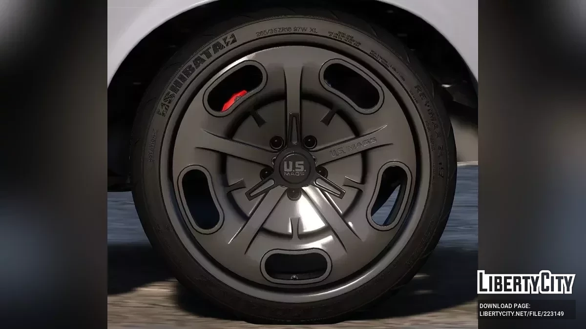 Felgi US Mags Bonneville + Shibata Rydanz Revimax R23 v1 / GTA 5