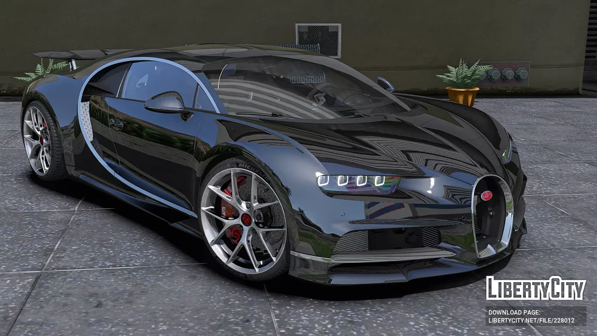 Jantes Bugatti Chiron 2016 / GTA 5
