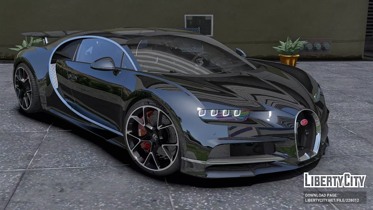 Jantes Bugatti Chiron 2016 / GTA 5