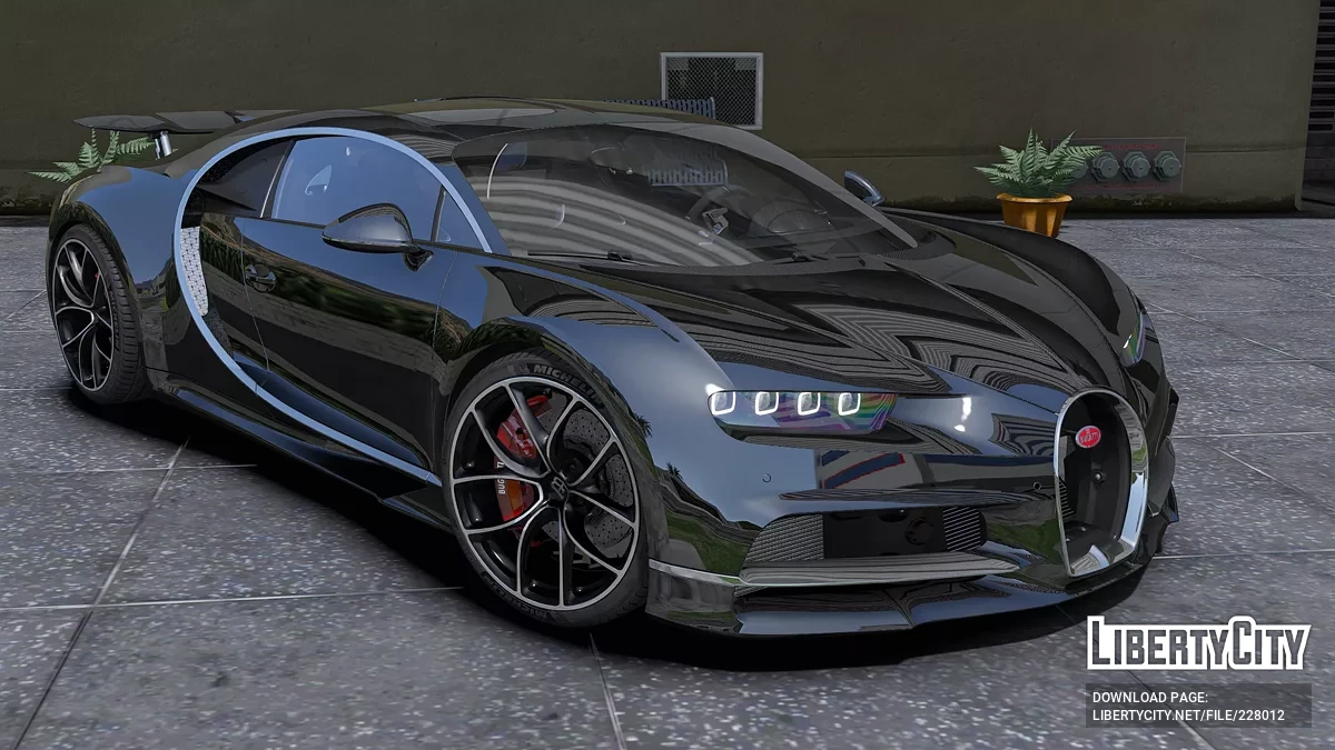 Jantes Bugatti Chiron 2016 / GTA 5