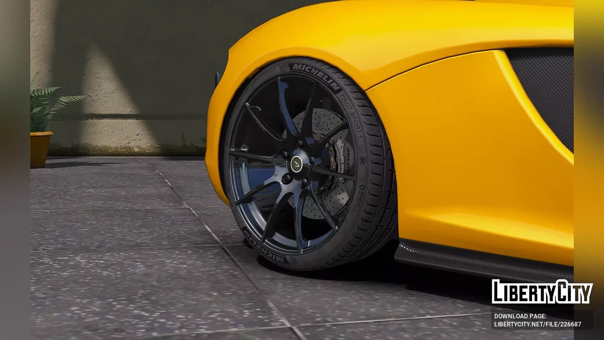 Roda Mclaren P1 / GTA 5