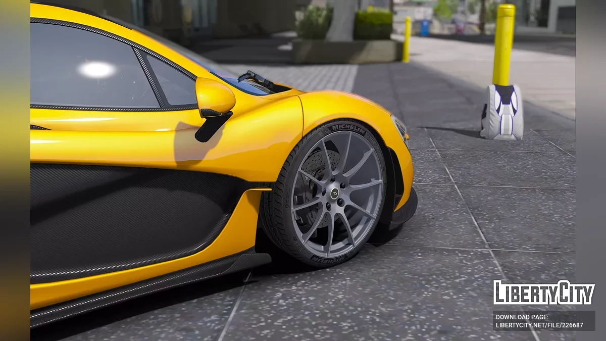 Roda Mclaren P1 / GTA 5