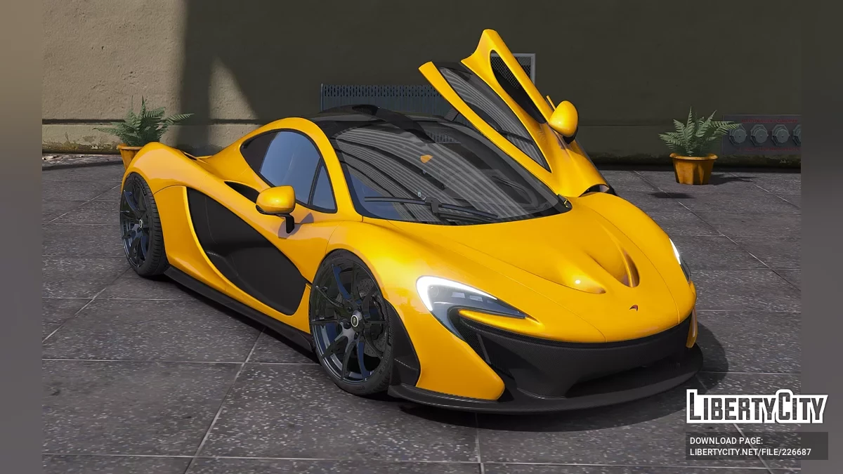 Roda Mclaren P1 / GTA 5