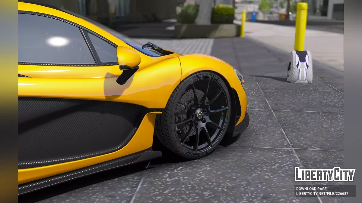 Roda Mclaren P1 / GTA 5
